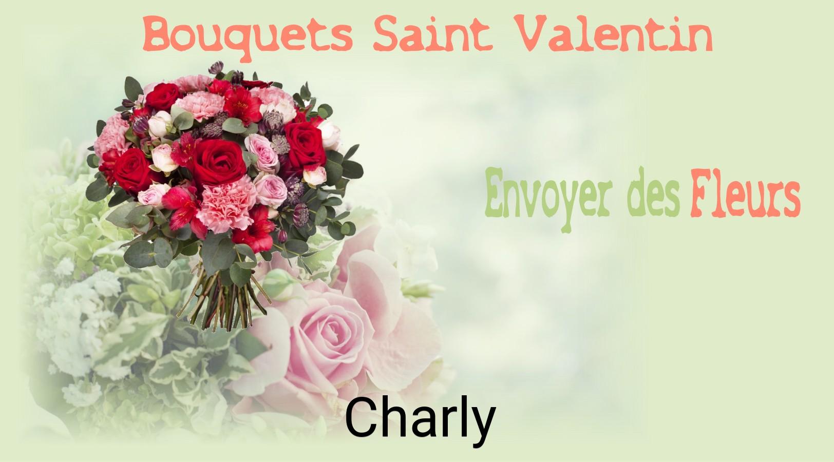 Roses de Saint-Valentin livrées à Charly
